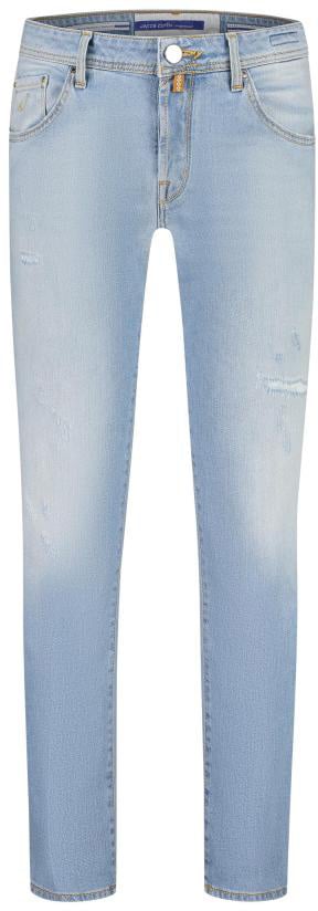 Jacob Cohen Trousers Denim ''scott'' Blauw