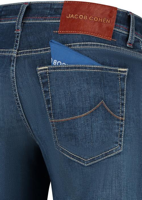 Jacob Cohen Trousers Denim ''bard'' (nos) Blauw
