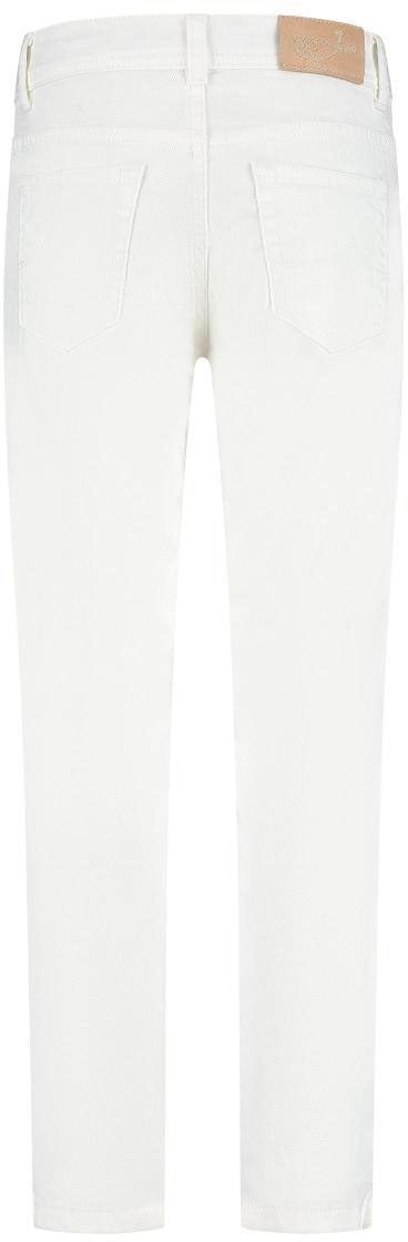 Jacob Cohen Pantalone Bard Gabardina Tinto Capo Gabardina Bianco Ottico Wit