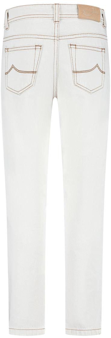 Jacob Cohen Pantalone Bard Denim  Ecru Ecru' Wit