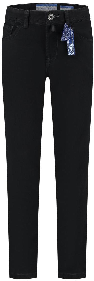 Jacob Cohen Pantalone Bard Gabardina Tinto Capo Gabardina Nero Blauw