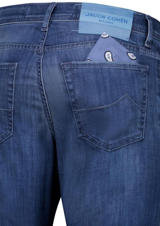 Jacob Cohen Pant Pkt Super Slim Fit Nick Slim Blauw