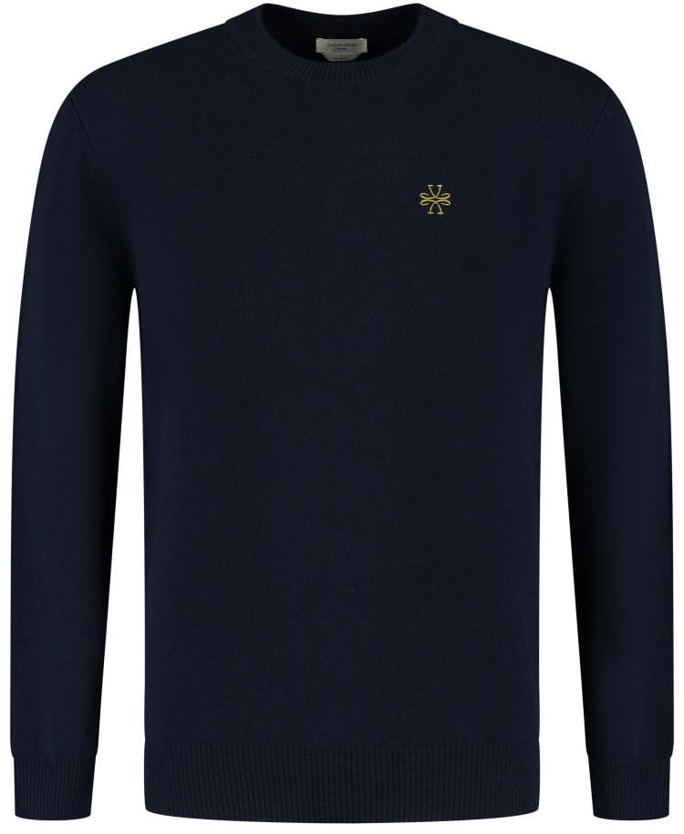 Jacob Cohen Girocollo Lana Cashmere Blauw