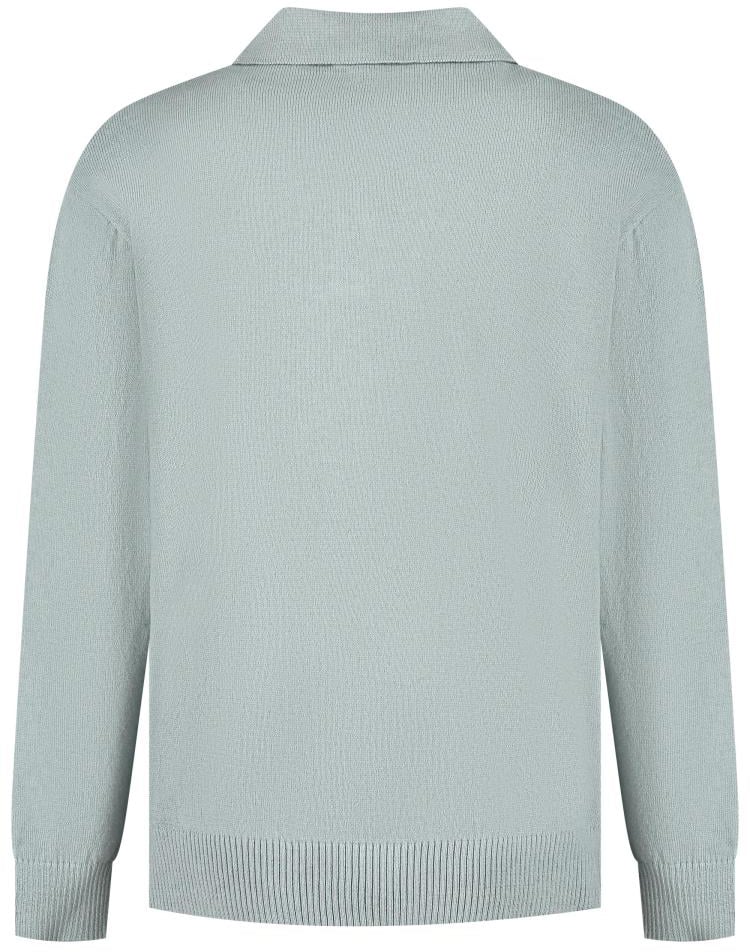 Jacob Cohen Maglia Polo Misto Cachemere Grigio Chiaro Groen