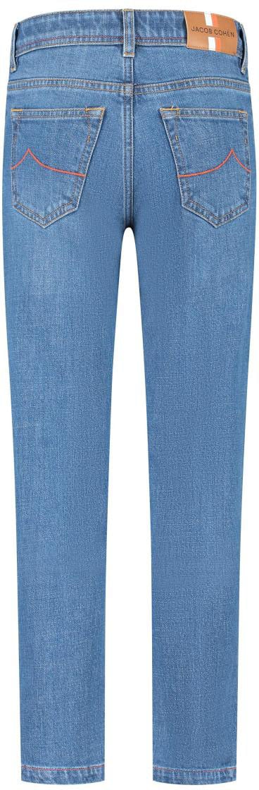 Jacob Cohen Pantalone Bard  Tasche Denim Lavaggio Medio Lavaggio Medio Azzurrato Lac Blauw