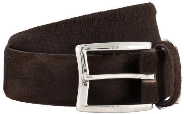 Jacob Cohen Cintura In Cavallino Bruin