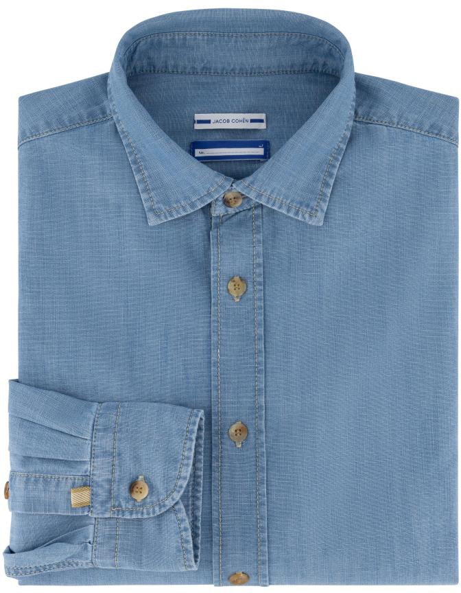 Jacob Cohen Camicia Regular Blauw