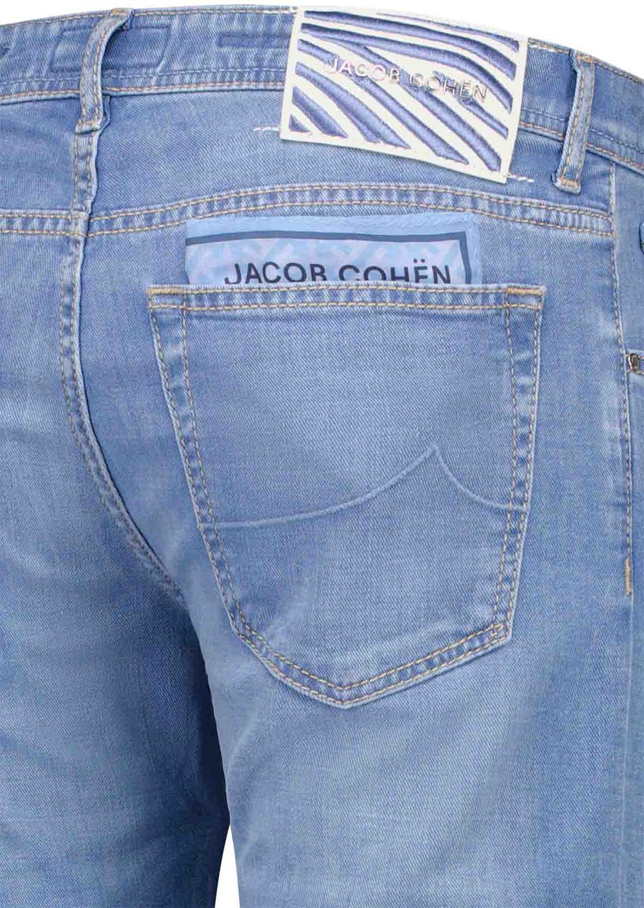 Jacob Cohen Pant  Pkt Slim Fit Nick Blauw