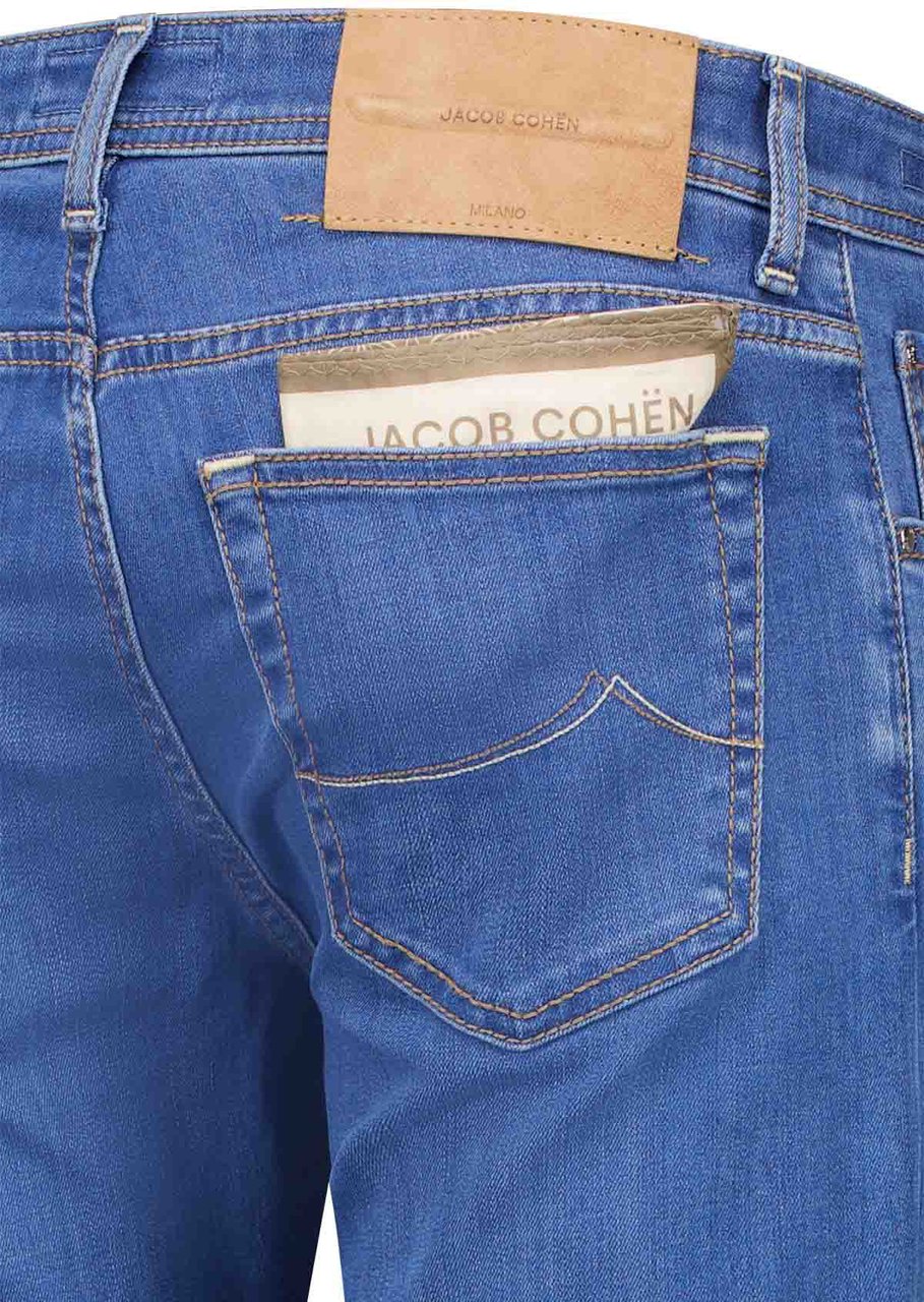 Jacob Cohen Pant Pkt Super Slim Fit Nick Slim Blauw