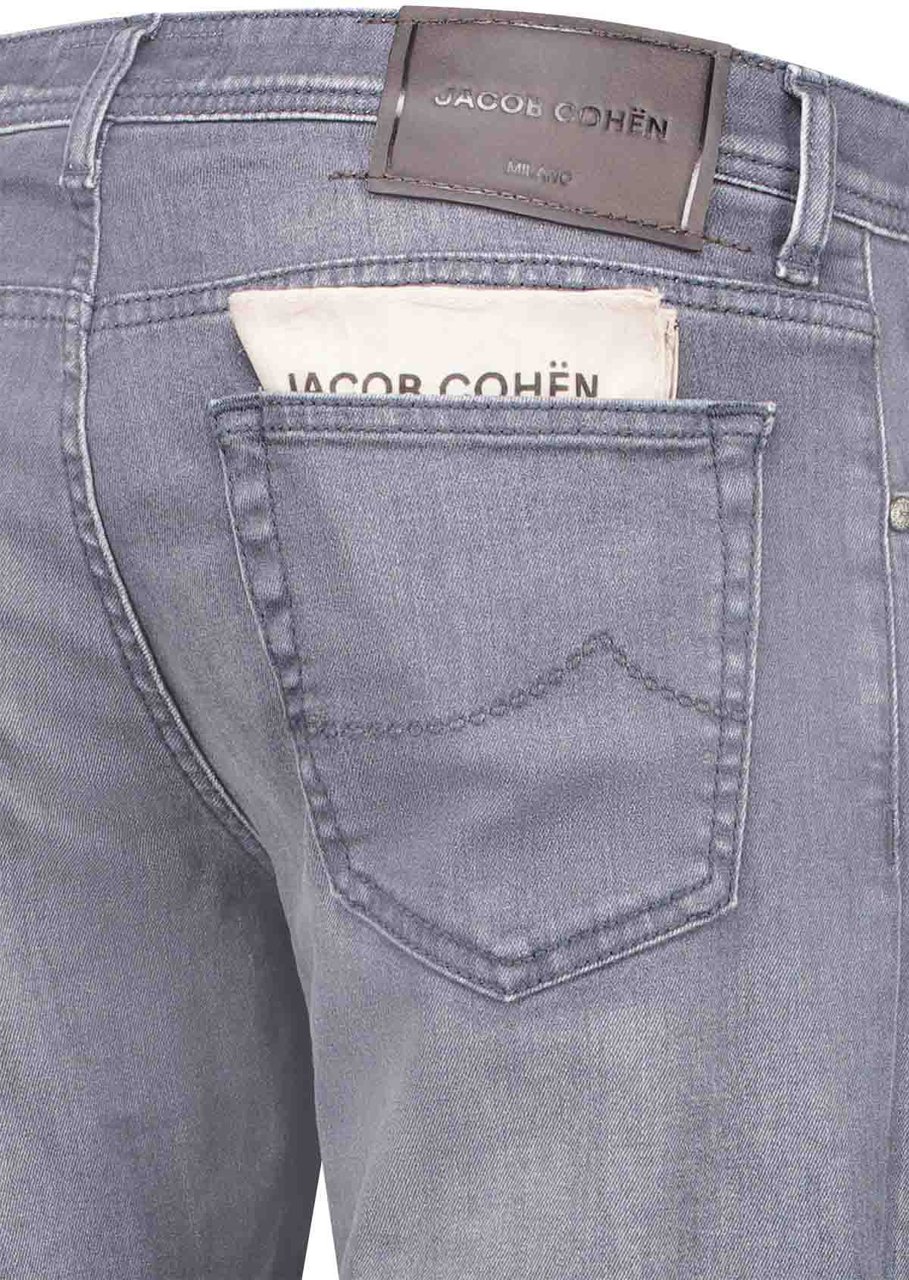 Jacob Cohen Pant  Pkt Super Slim Fit Nick Slim Grijs