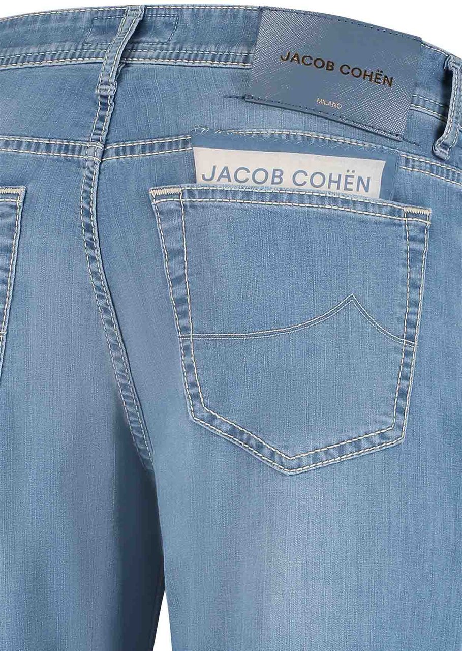 Jacob Cohen Pant  Pkt Slim Fit Bard Blauw