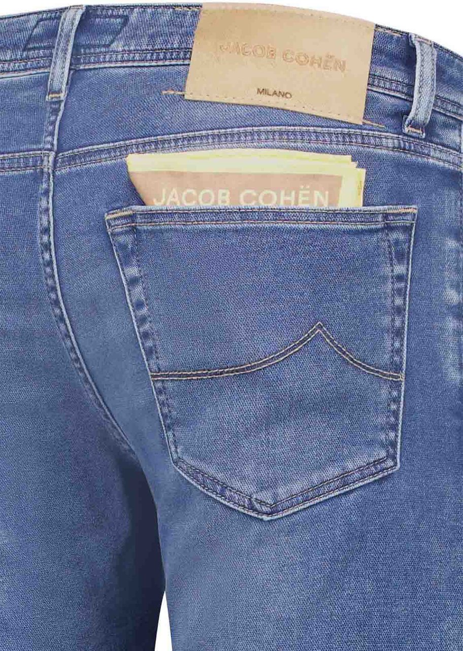 Jacob Cohen Pant  Pkt Super Slim Fit Nick Slim Blauw