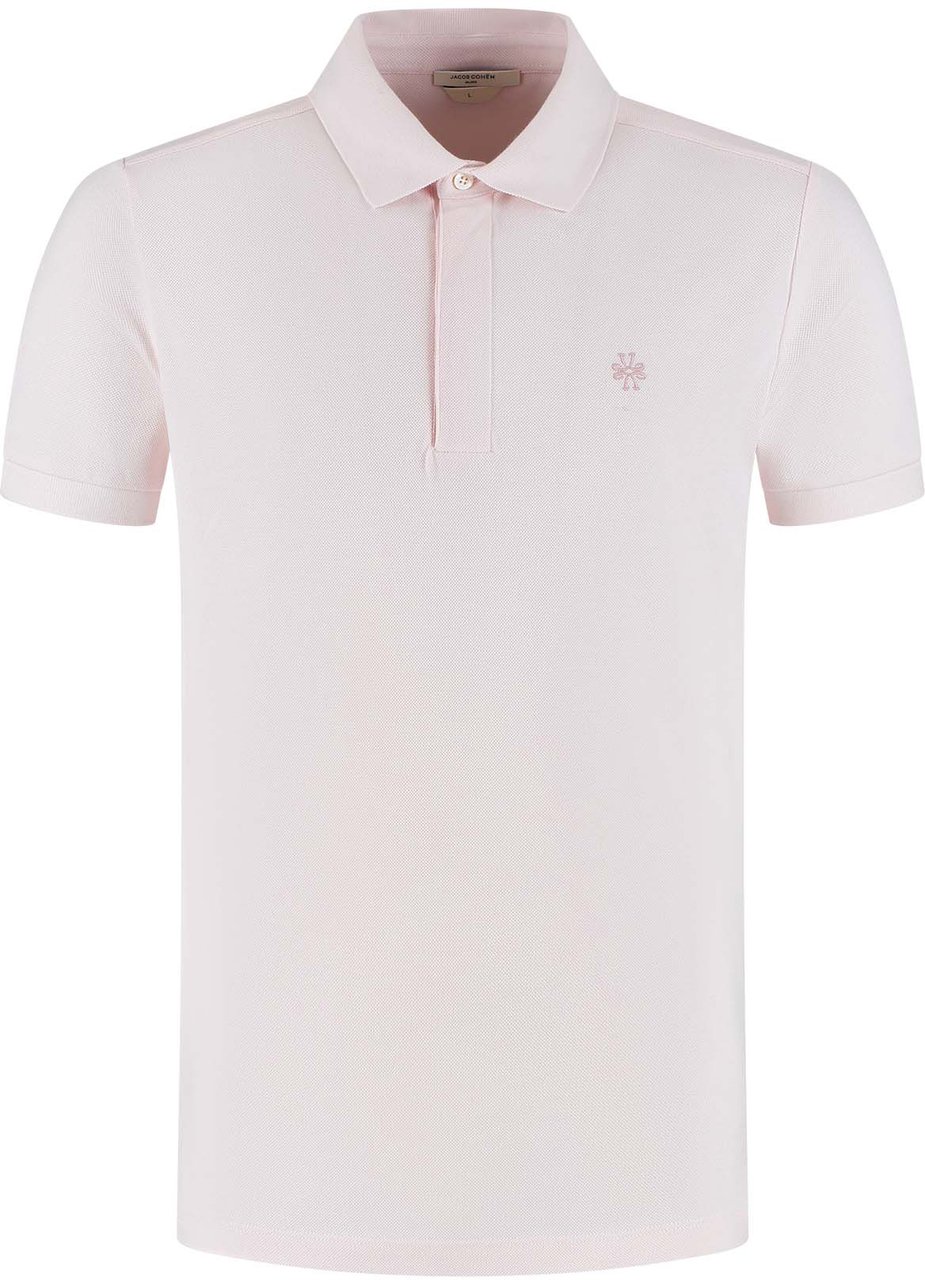 Jacob Cohen Polo M/c Roze
