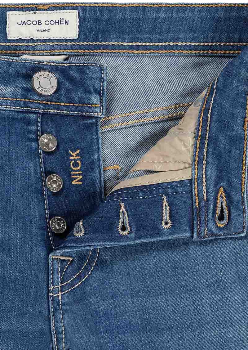 Jacob Cohen Jeans Nick Nos Blauw