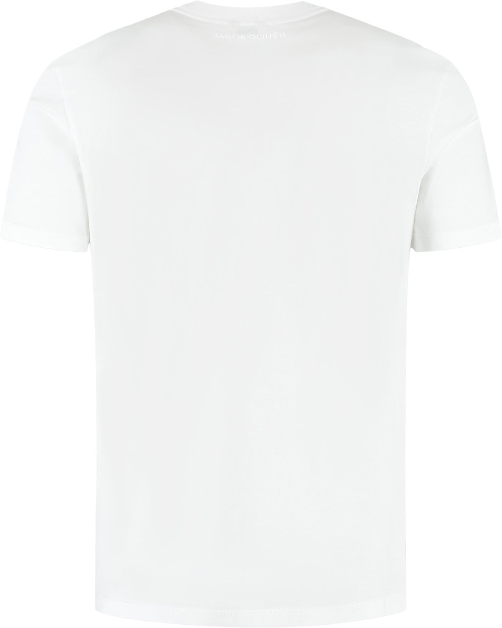 Jacob Cohen T-shirt Collo Costina Wit