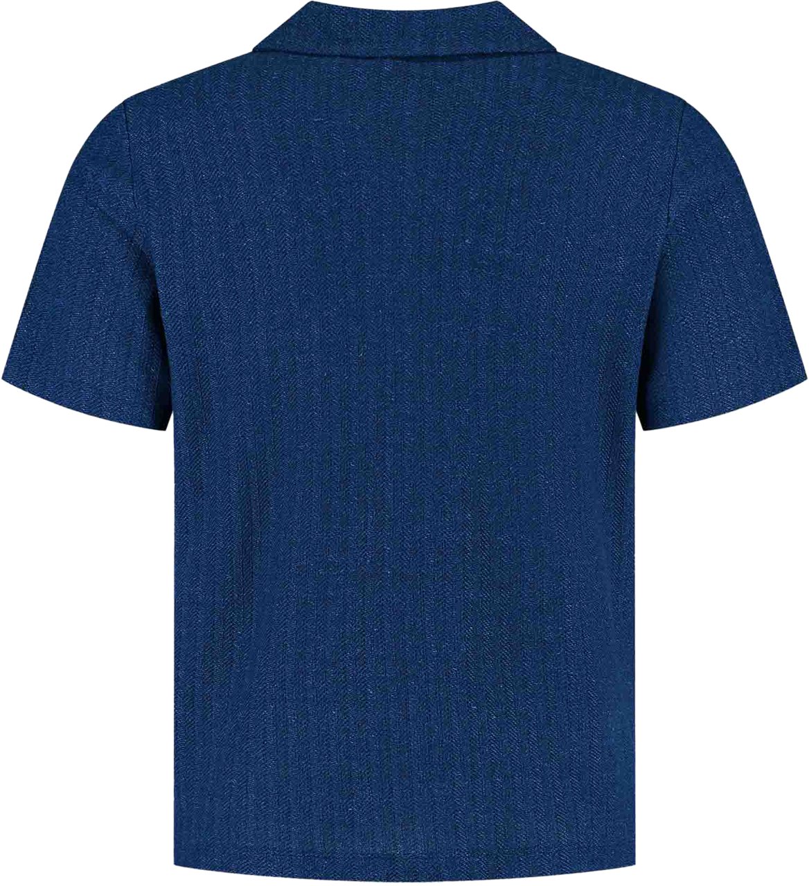 Jacob Cohen Maglia Polo M/c  Aperta Davanti Blauw