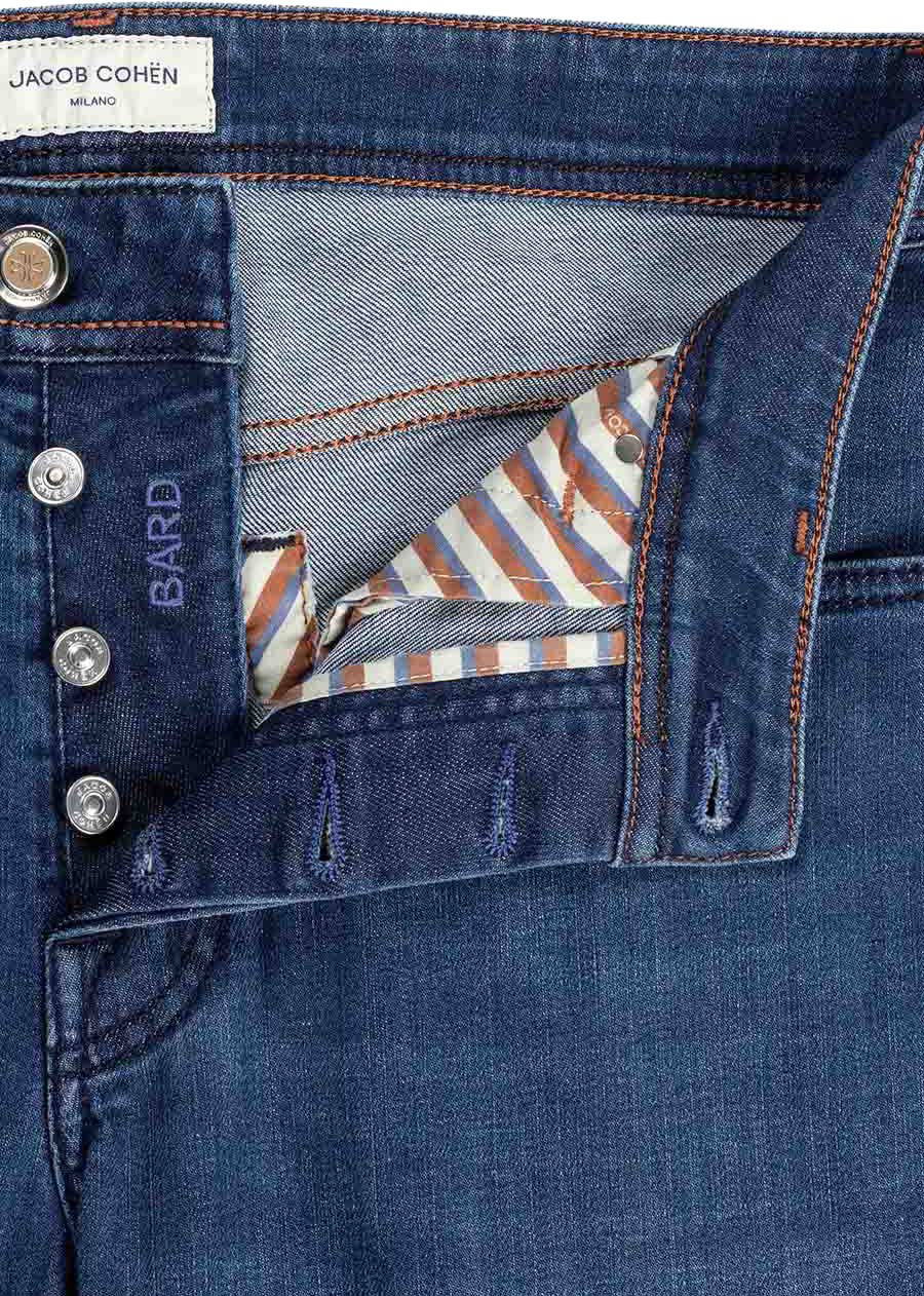 Jacob Cohen Pant  Pkt Slim Fit Bard Divers