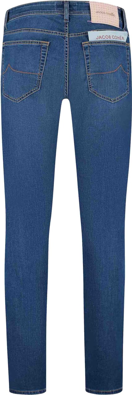 Jacob Cohen Pant  Pkt Slim Fit Bard Blauw