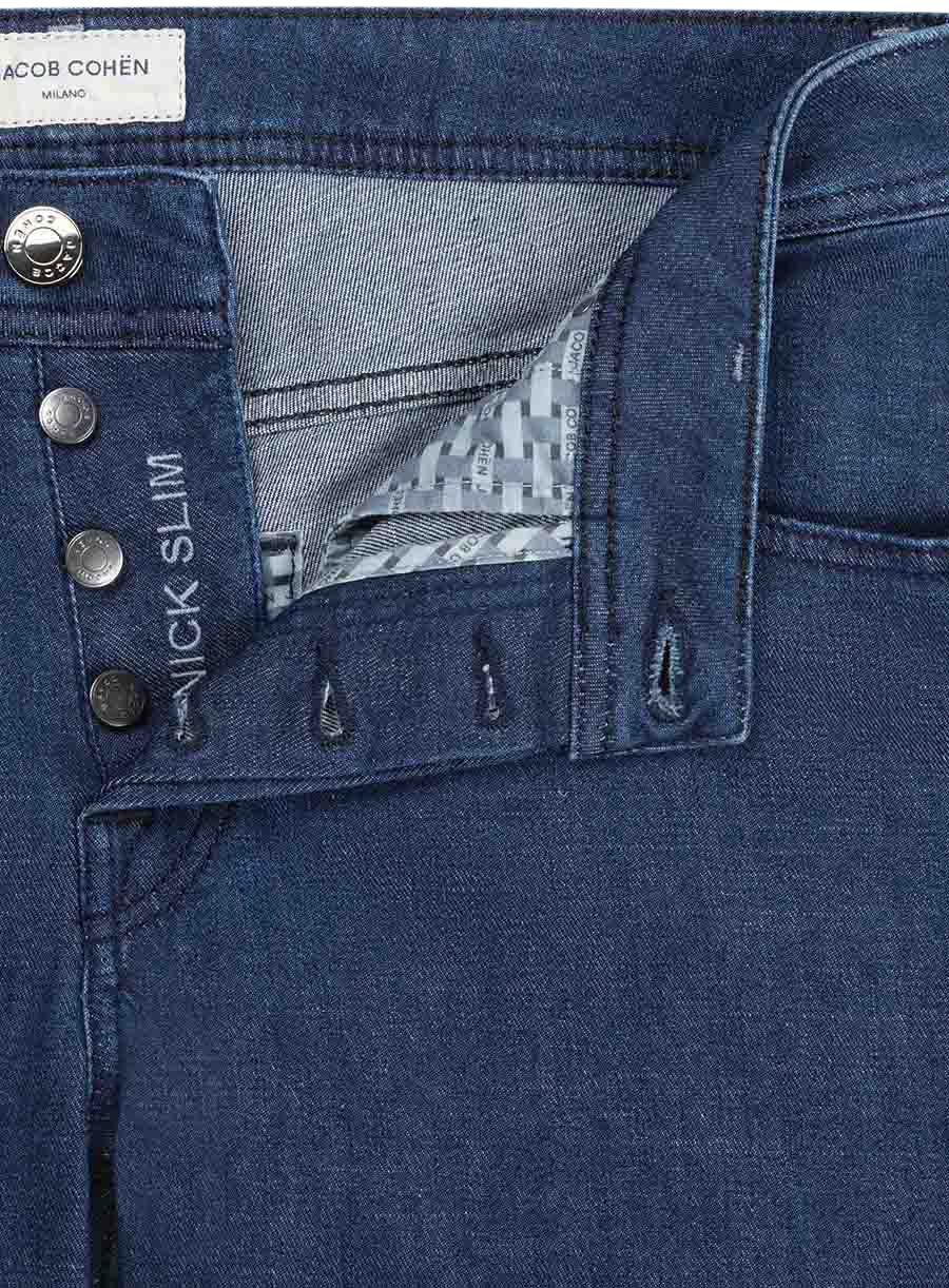 Jacob Cohen Pant  Pkt Super Slim Fit Nick Slim Blauw