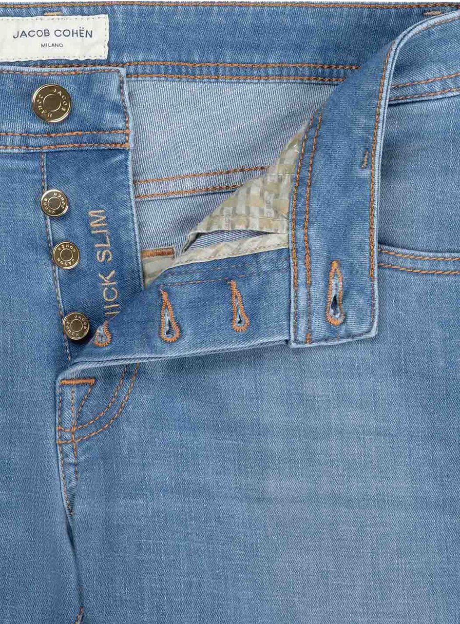 Jacob Cohen Pant  Pkt Super Slim Fit Nick Slim Blauw