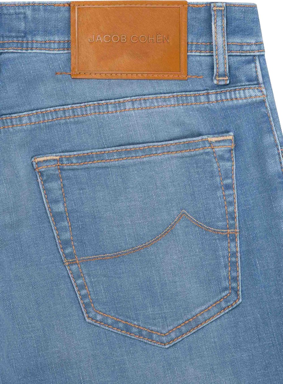 Jacob Cohen Pant Pkt Super Slim Fit Nick Slim Blauw