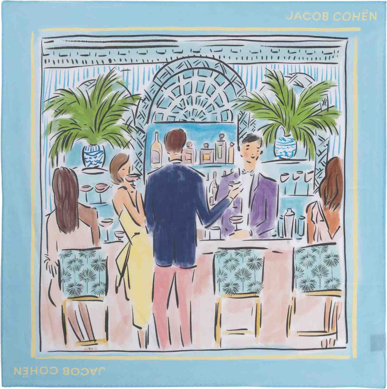 Jacob Cohen Pant  Pkt Slim Fit Bard Divers