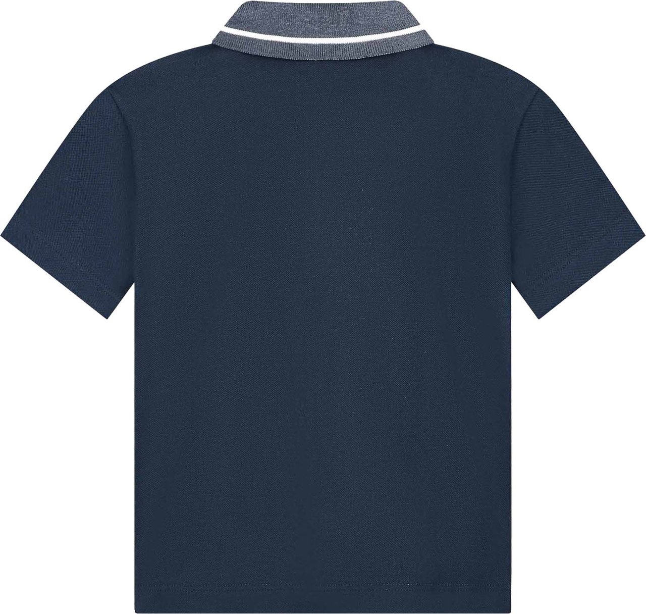 Jacob Cohen Polo Piquet Con Ricamo Giglio Blu Blauw