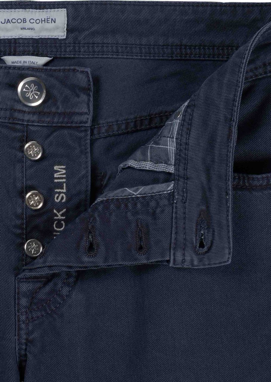 Jacob Cohen Pant  Pkt Super Slim Fit Nick Slim Blauw