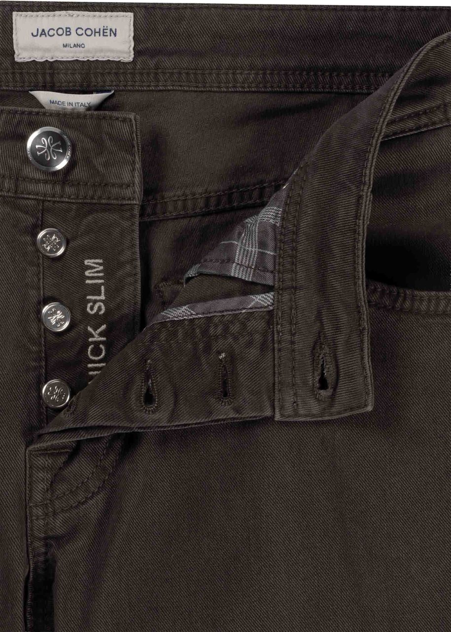 Jacob Cohen Pant  Pkt Super Slim Fit Nick Slim Bruin