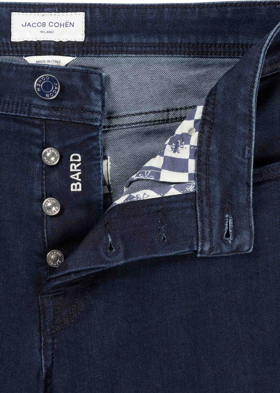 Jacob Cohen Pant  Pkt Slim Fit Bard Blauw