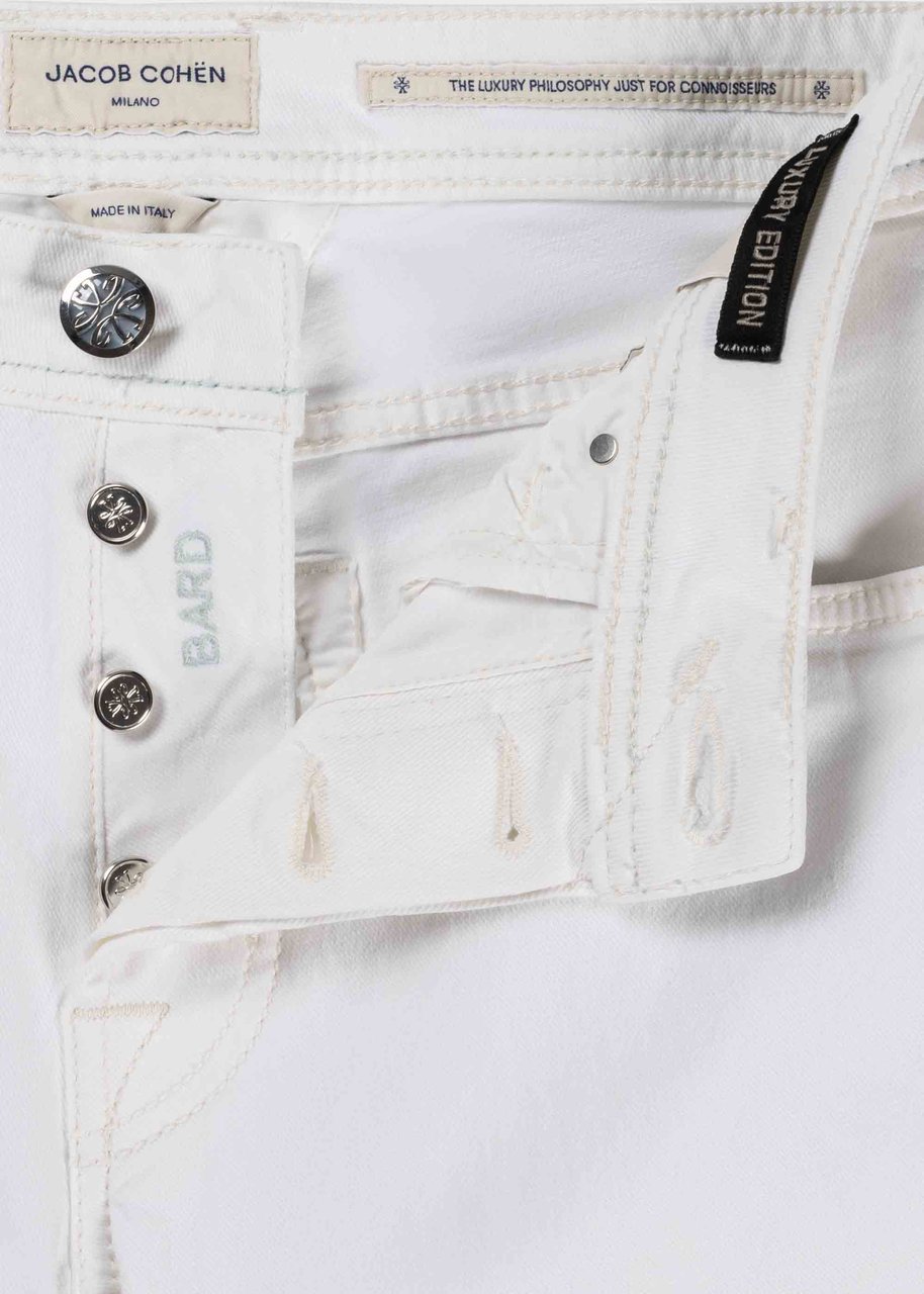 Jacob Cohen Pant  Pkt Slim Fit Bard Wit