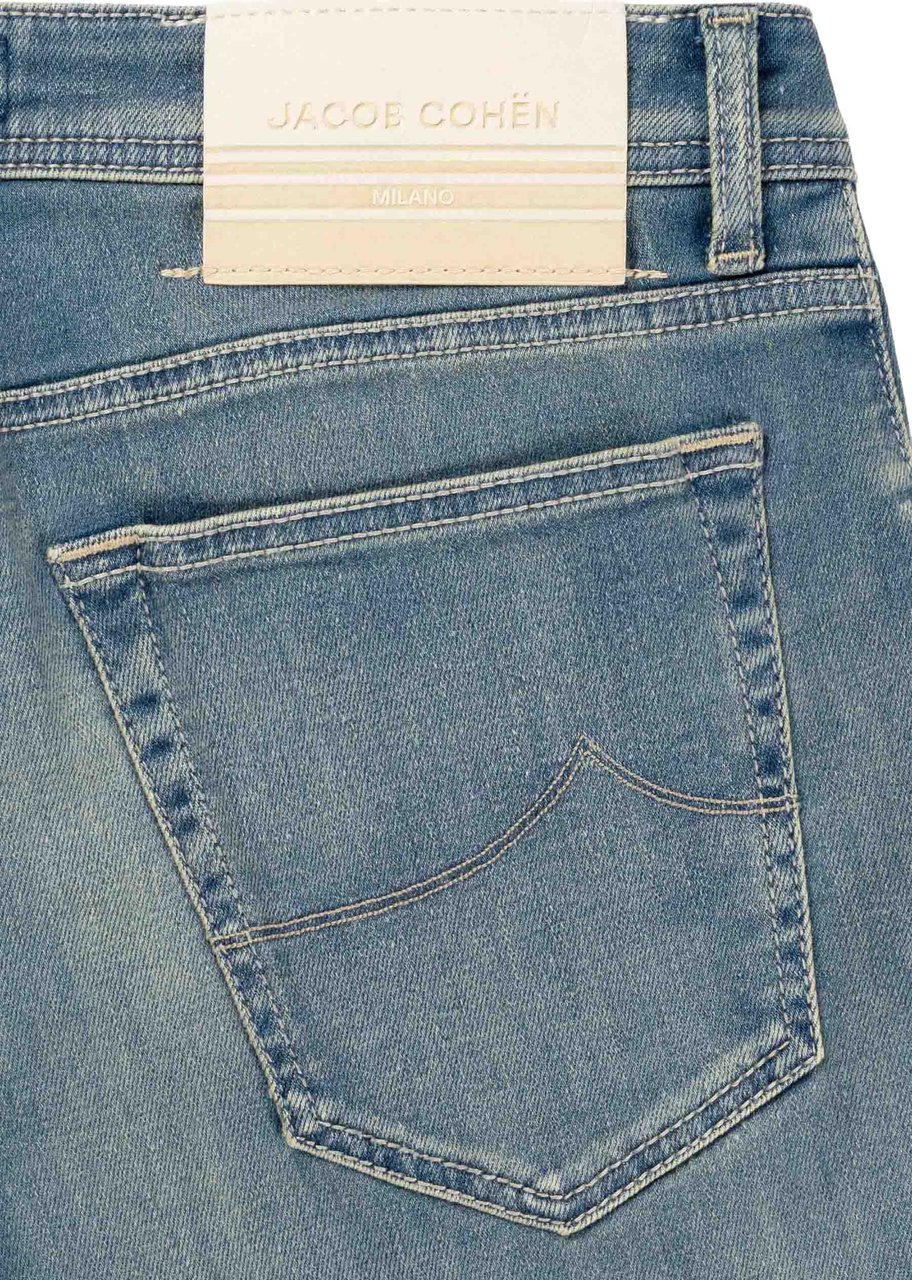 Jacob Cohen Pant  Pkt Super Slim Fit Nick Slim Blauw