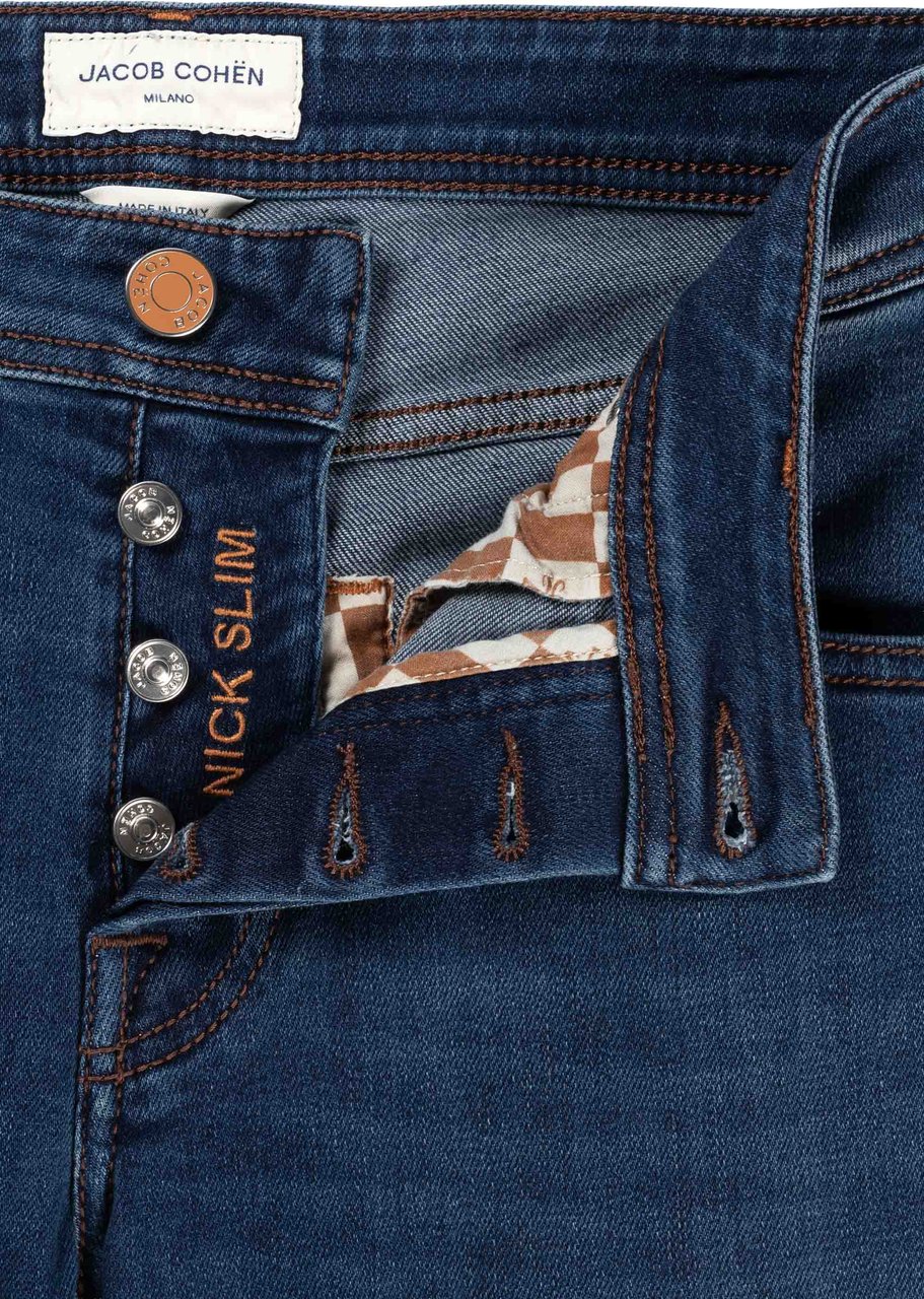 Jacob Cohen Pant  Pkt Super Slim Fit Nick Slim Blauw