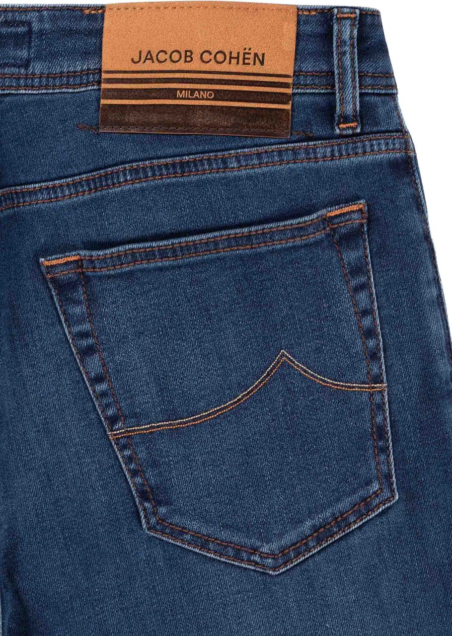 Jacob Cohen Pant  Pkt Super Slim Fit Nick Slim Blauw