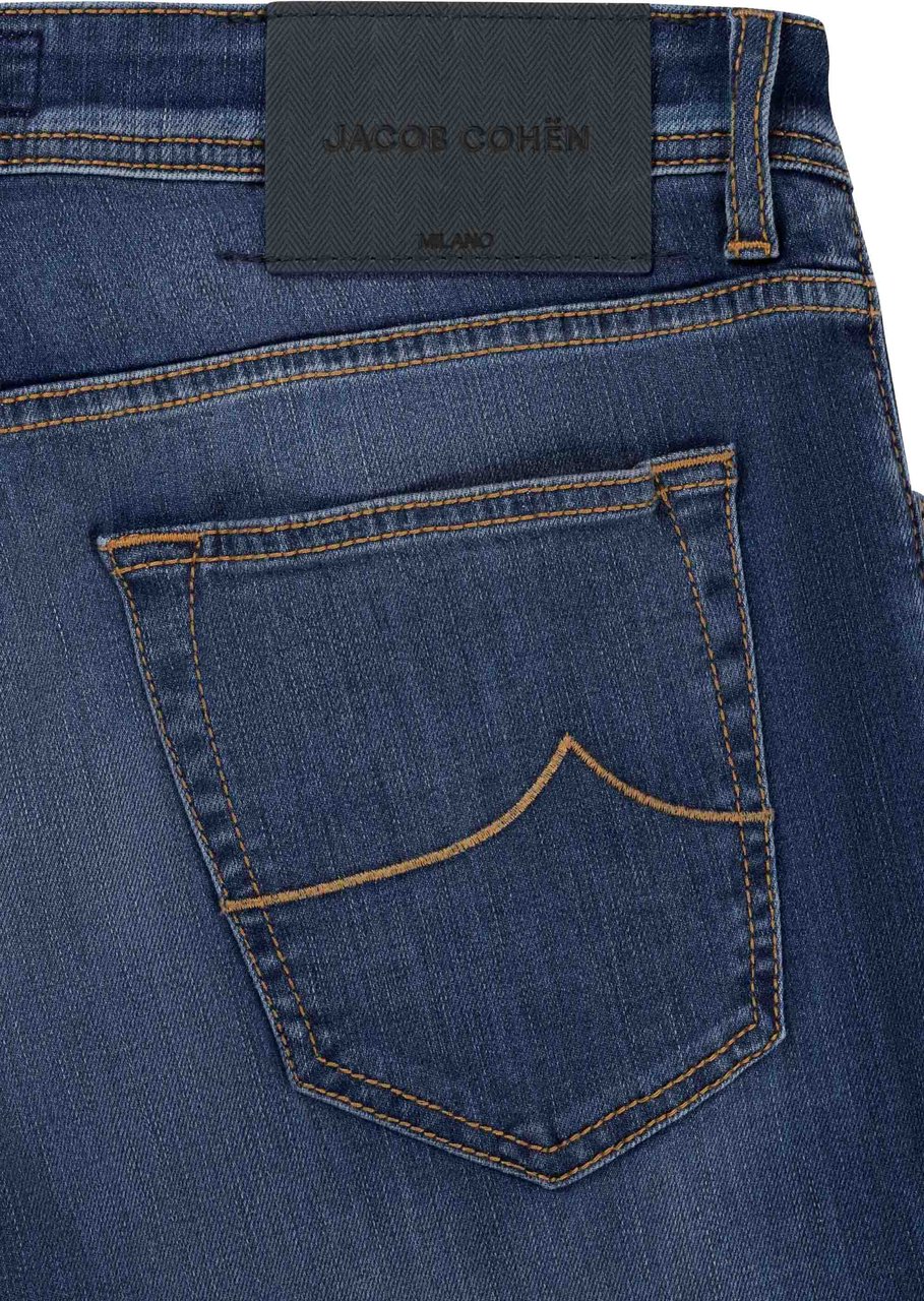 Jacob Cohen Pant  Pkt Super Slim Fit Nick Slim Blauw