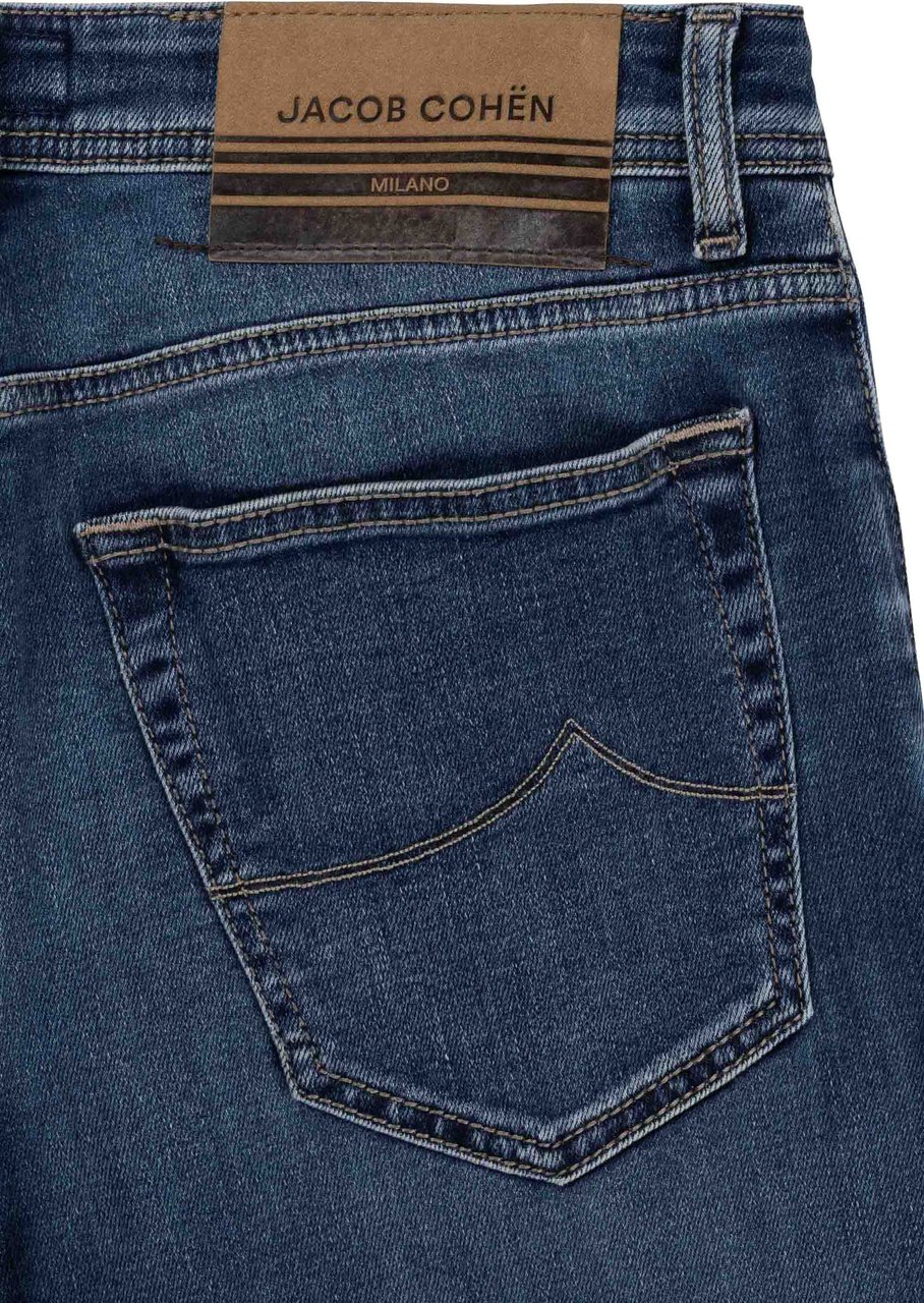 Jacob Cohen Pant Pkt Super Slim Fit Nick Slim Blauw
