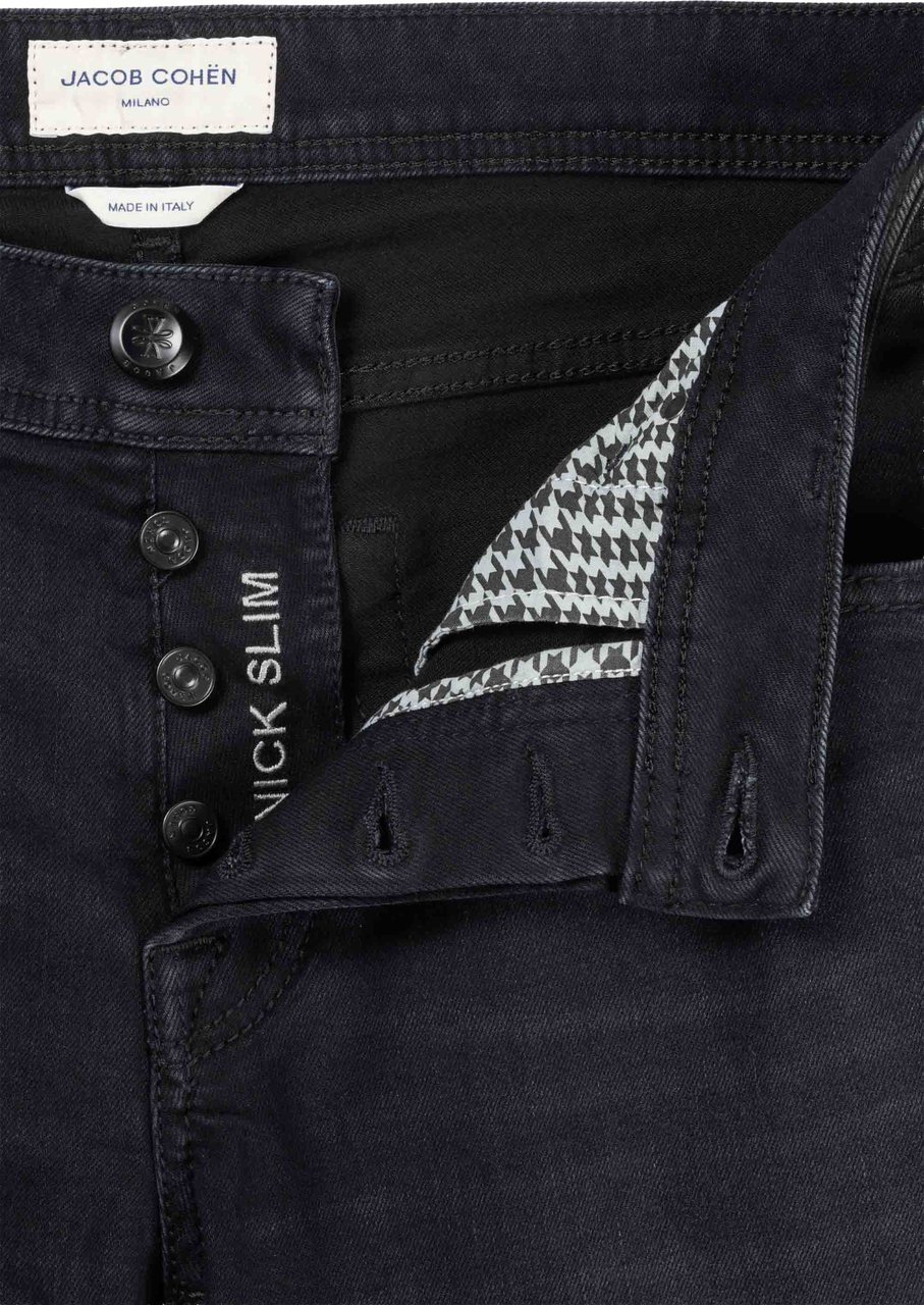 Jacob Cohen Pant Pkt Super Slim Fit Nick Slim Grijs
