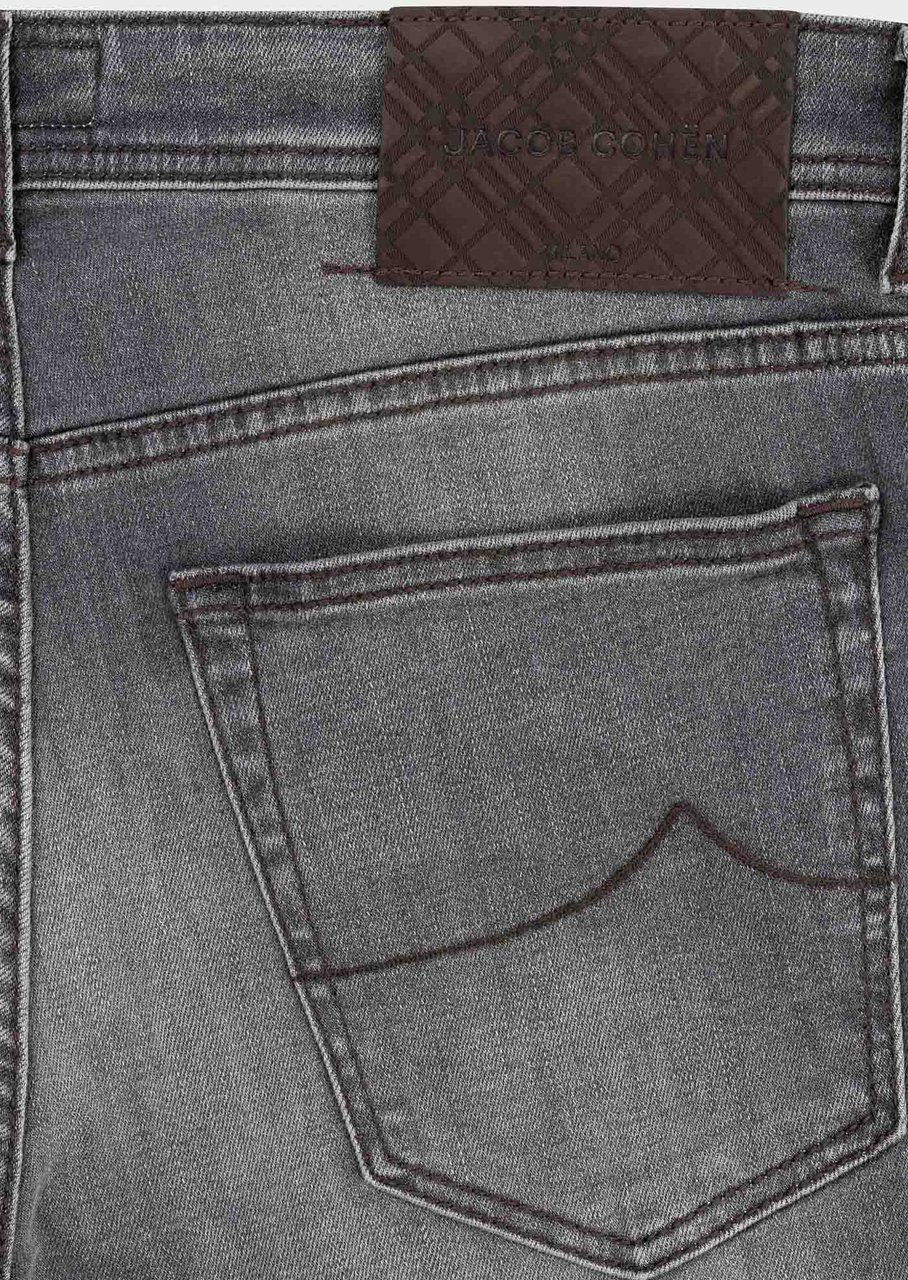 Jacob Cohen Pant Pkt Slim Fit Nick Grijs