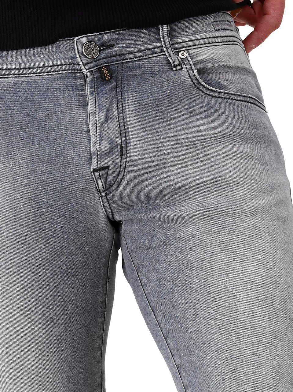 Jacob Cohen Jacob Cohën Jeans Grijs Nick Slim Fit 900D Grijs