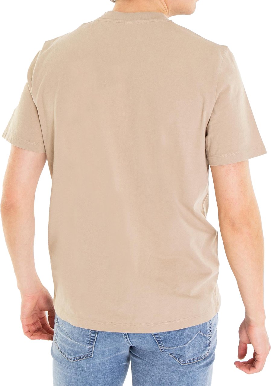 Jacob Cohen Heren GirocolloCostina T-Shirt Beige Beige