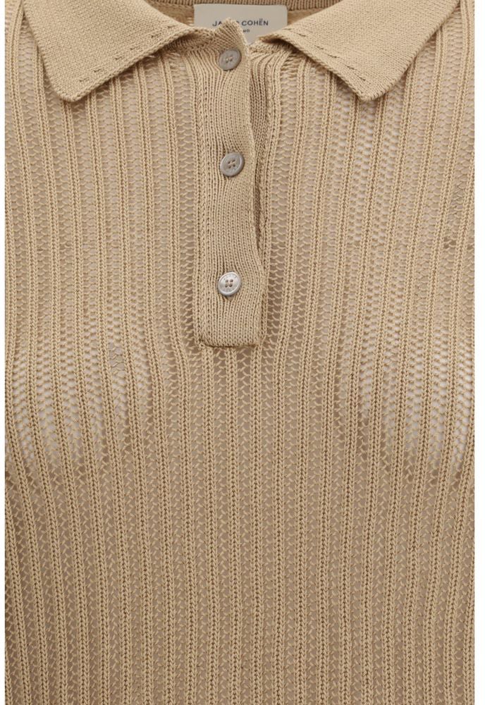 Jacob Cohen Beige Cotton Polo Shirt Beige