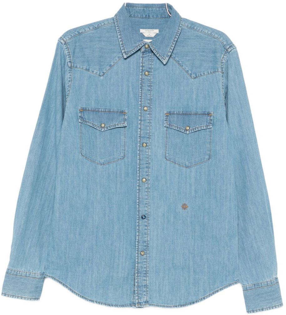 Jacob Cohen Shirts Blue Blauw