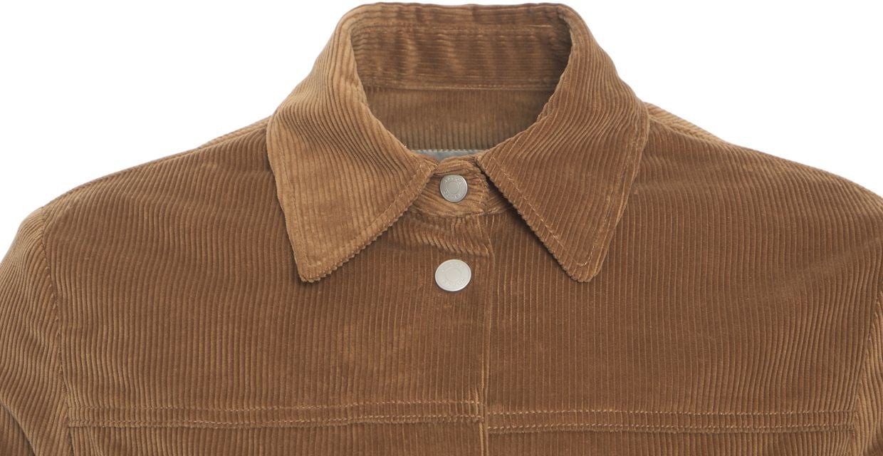 Jacob Cohen Shirt jacket in corduroy Bruin
