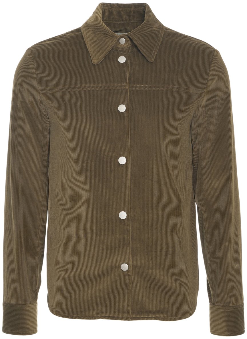 Jacob Cohen Giacca camicia in velluto a coste Groen