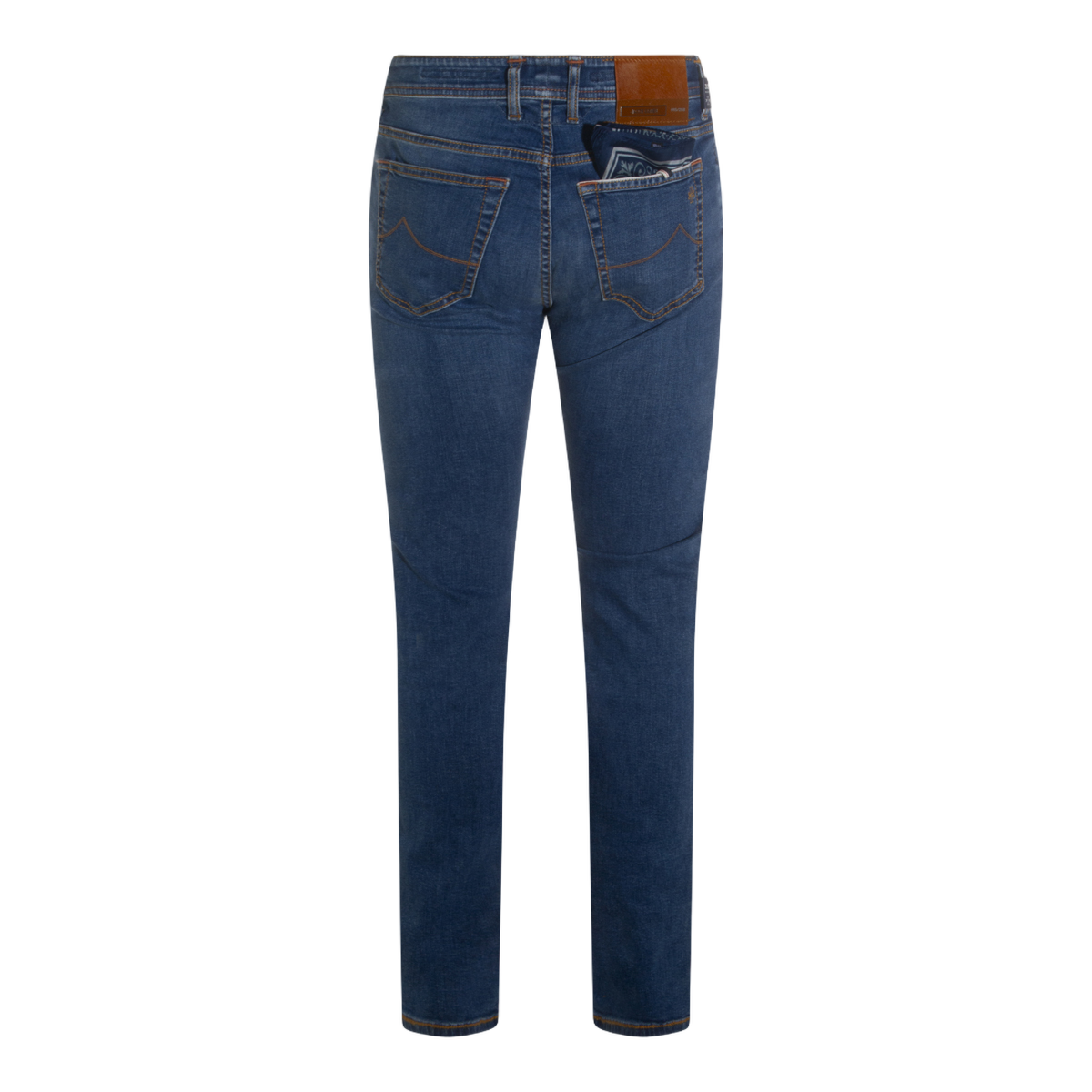 Jacob Cohen Slim Fit Jeans With Medium Blue Wash Blauw