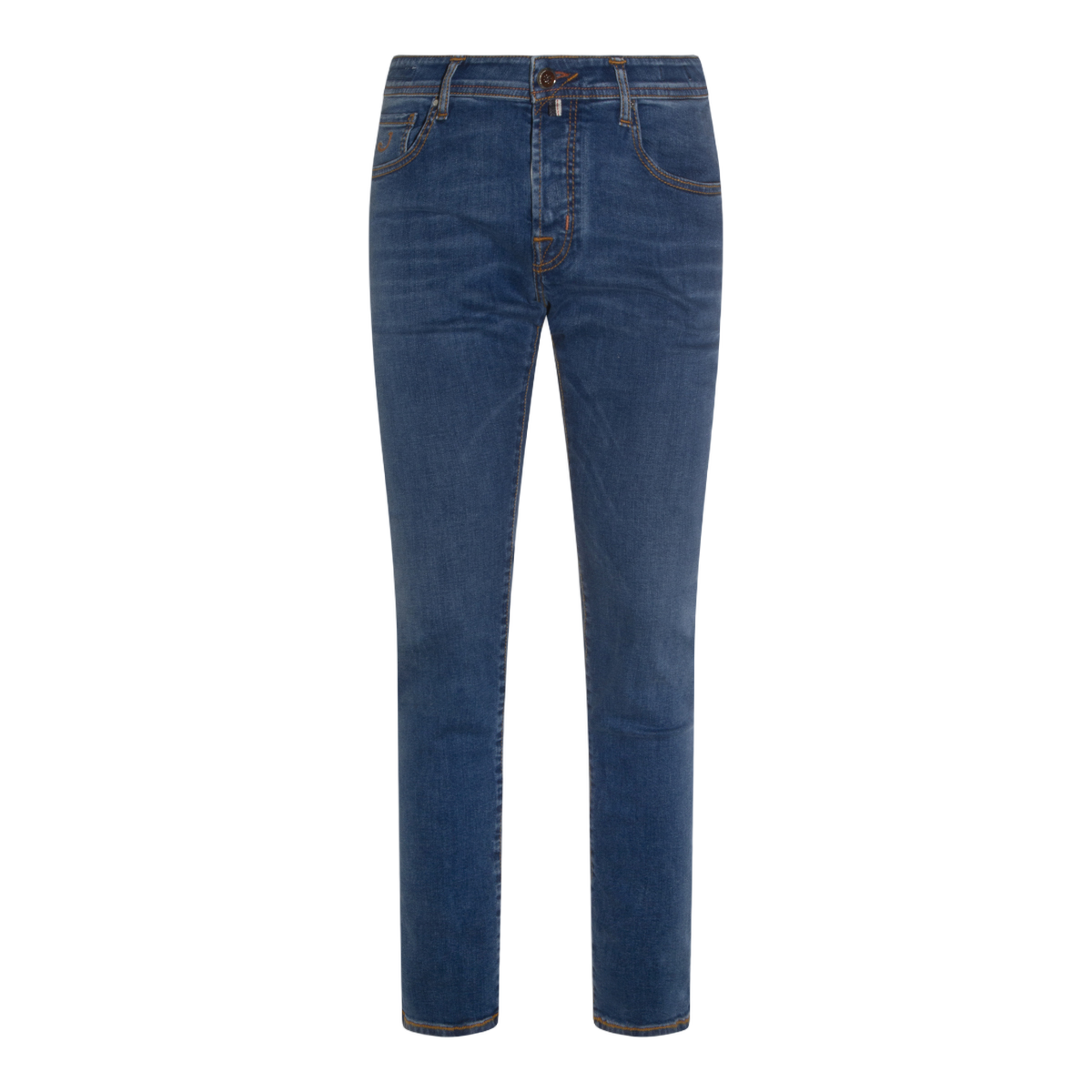 Jacob Cohen Slim Fit Jeans With Medium Blue Wash Blauw