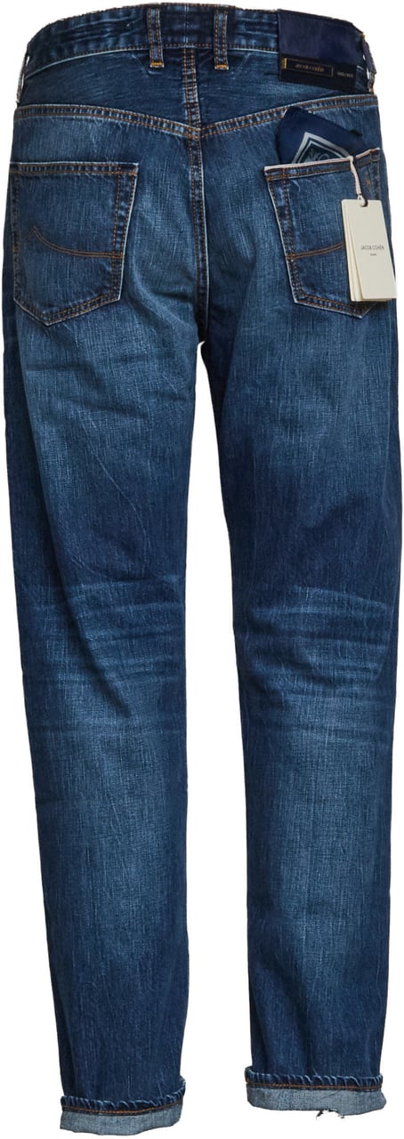 Jacob Cohen Jeans Edo Ltd Denim Regular Straight Fit Blauw