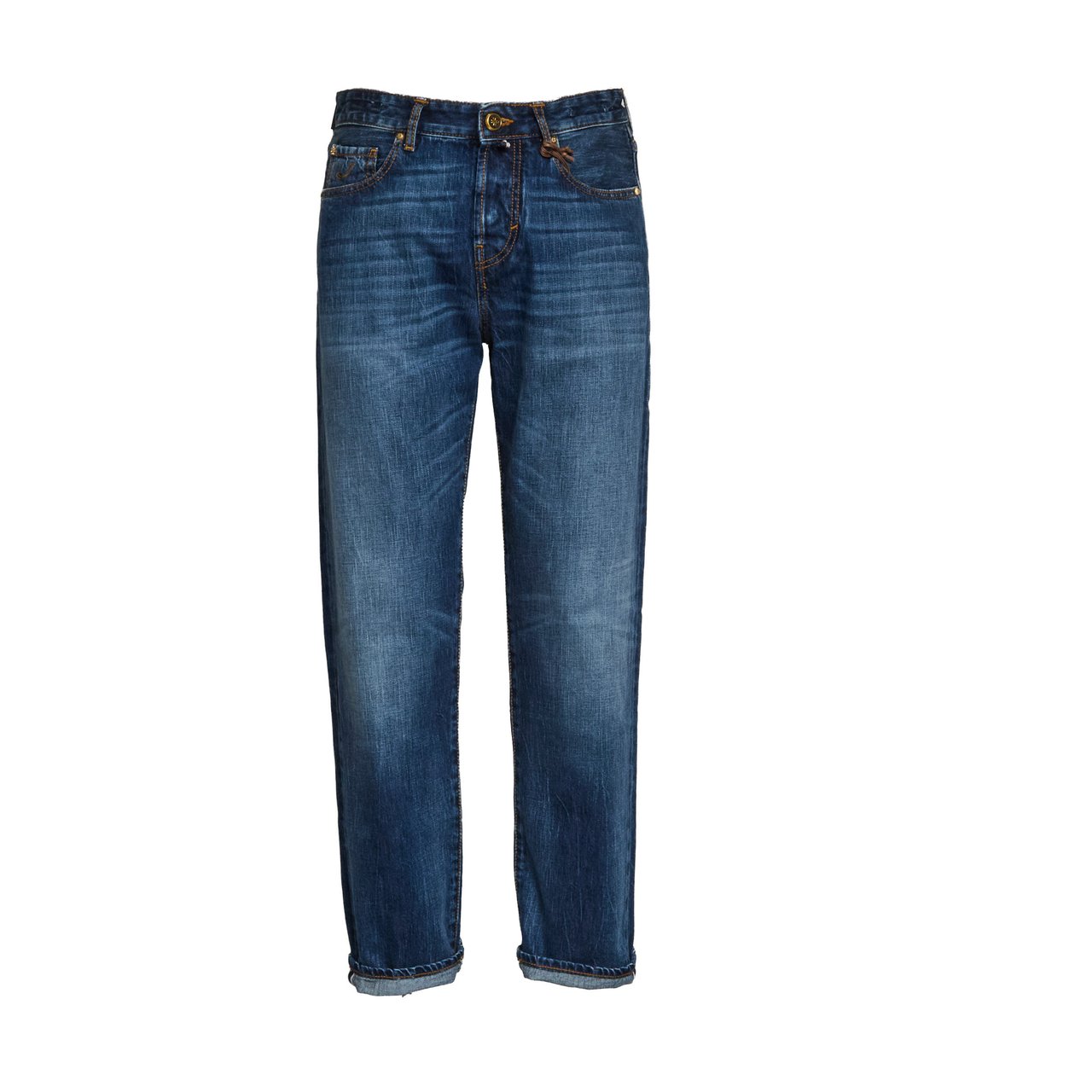 Jacob Cohen Edo Ltd Vintage Wash Straight Jeans Groen