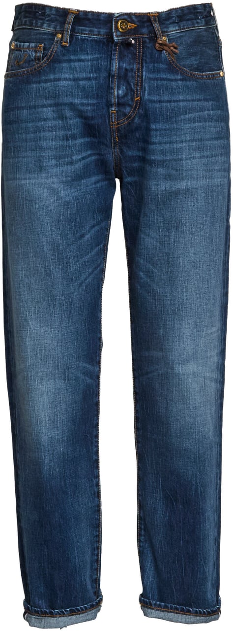 Jacob Cohen Jeans Edo Ltd Denim Regular Straight Fit Blauw