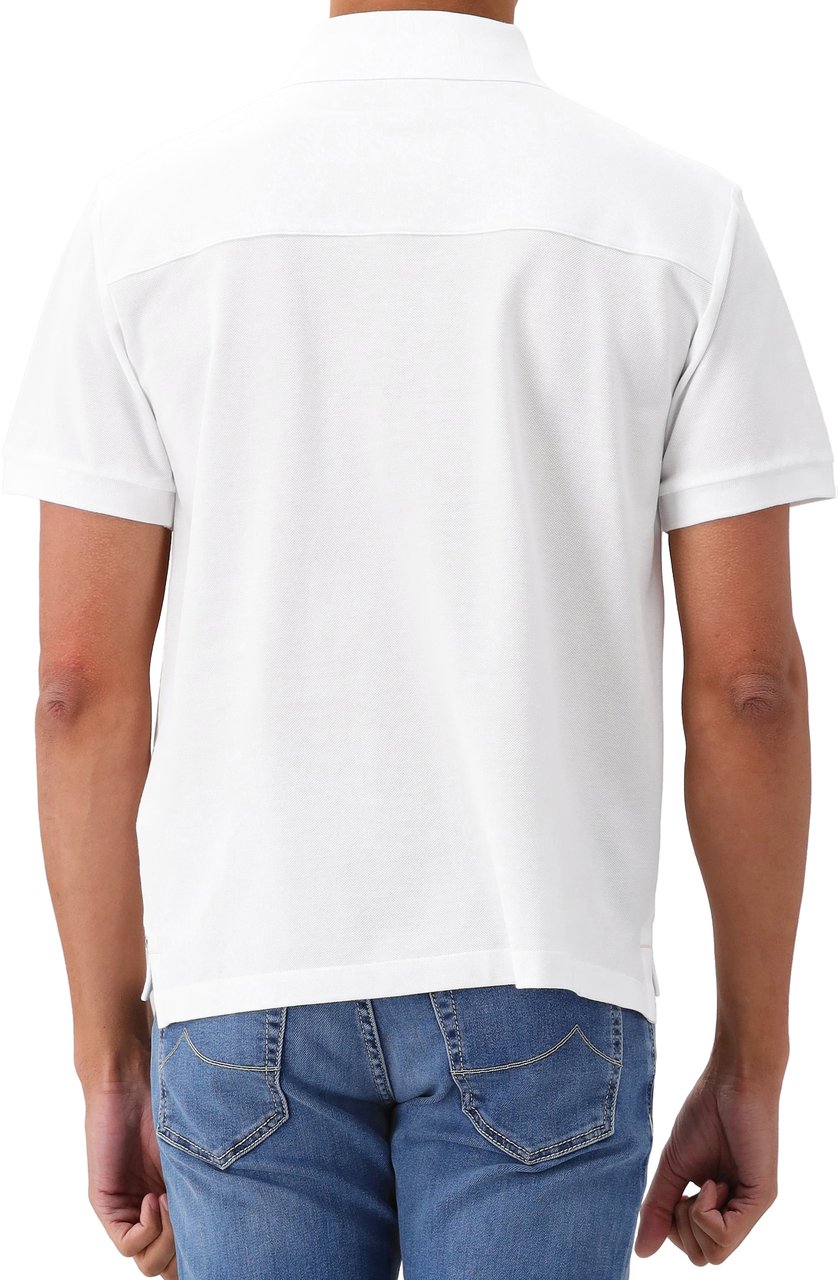 Jacob Cohen Jacob Cöhen Polo Wit Wit